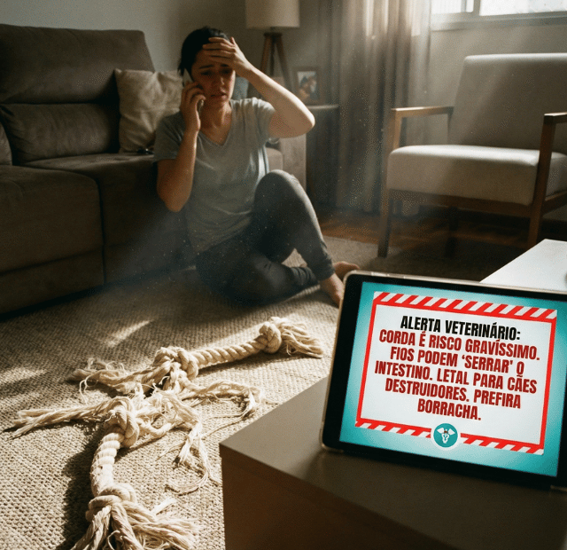 Brinquedo de corda para cachorro faz mal Latidos e Lambidas Capa Web Stories