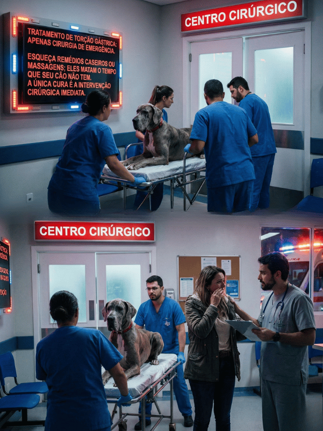 Como tratar torção gástrica em cachorro?