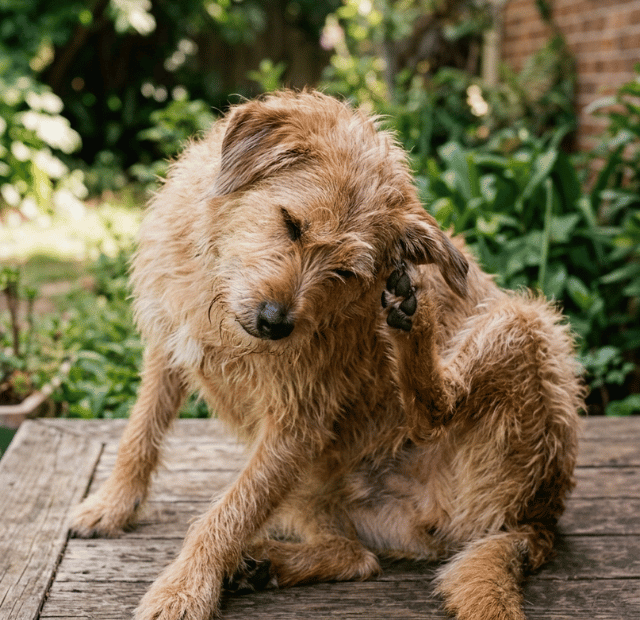 Coceira excessiva em cães, 5 sinais de alerta para ir ao veterinário, Latidos e Lambidas Capa Web Stories