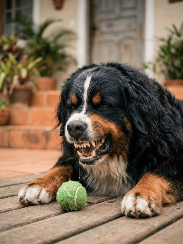 Agressividade por Posse: Seu cão rosna quando você chega perto?